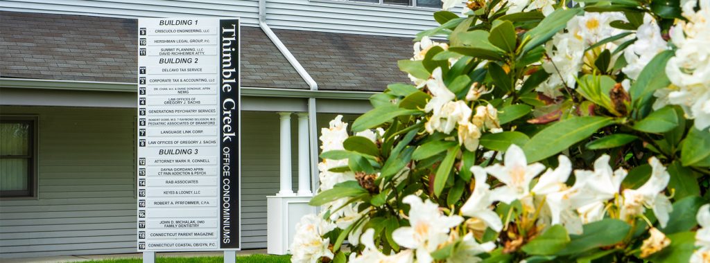 exterior of CT Coastal OB/GYN office in branford