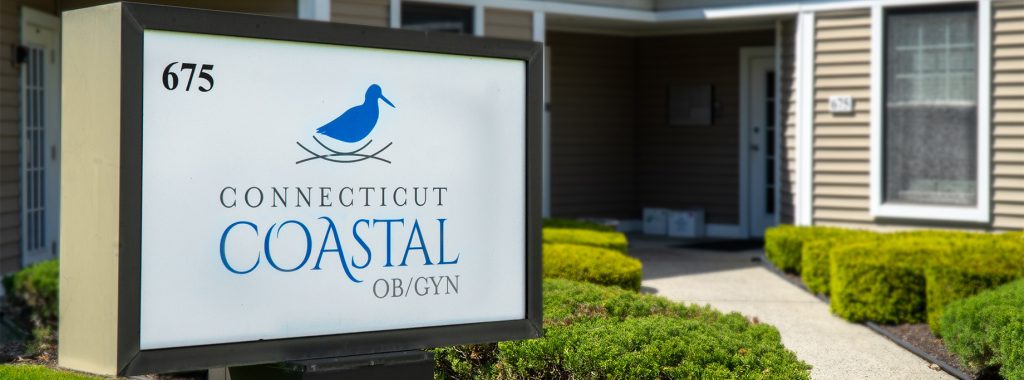 CT Coastal OB/GYN sign